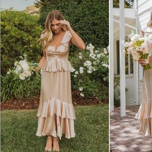 Show Me Your Mumu Reese Ruffle Dress